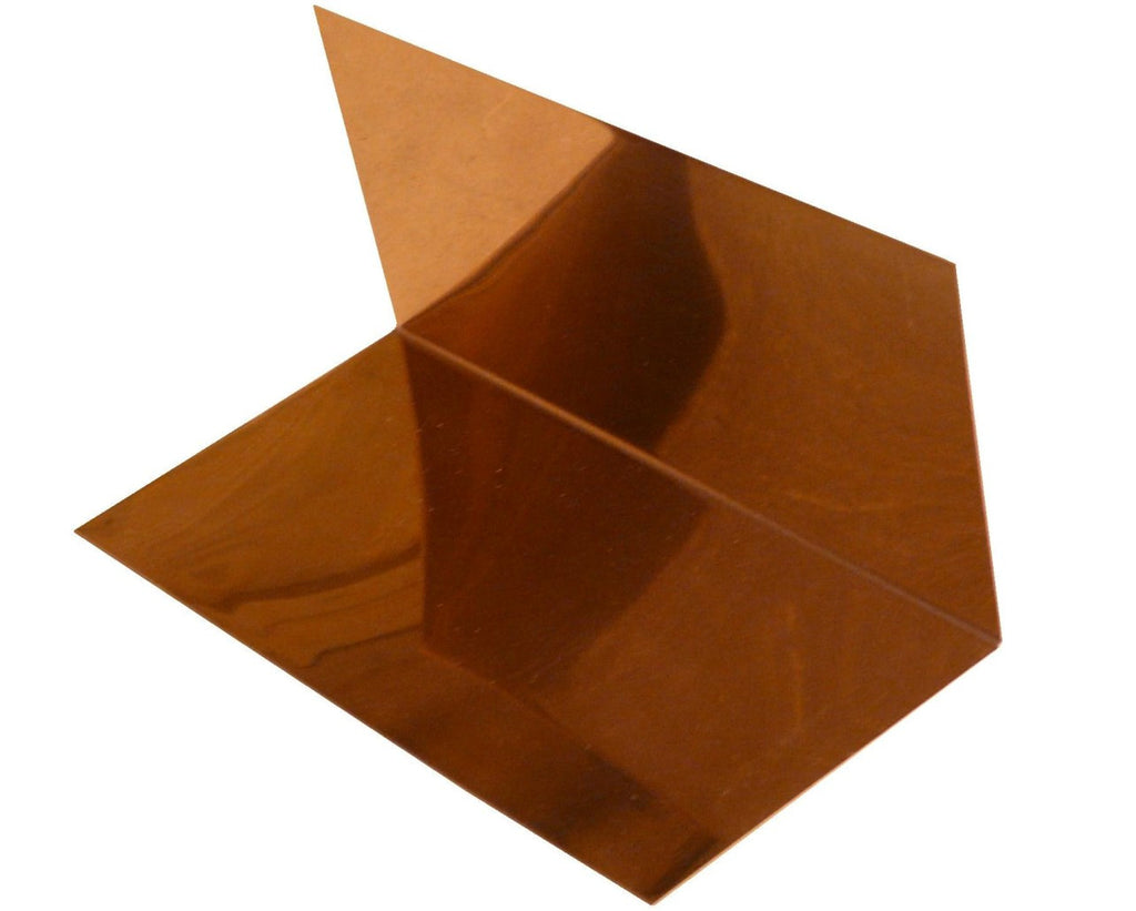 Raw Copper Flashing Strip, 10x3.25